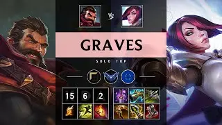 Graves Top vs Fiora - EUW Diamond Patch 25.06