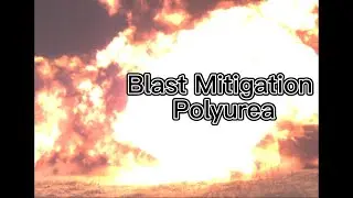 Blast Mitigation Polyurea. Polyurea coating can resist 10 kg TNT explosion impact.