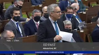 Ed Fast questions Freeland on inflation in Canada