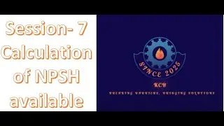 Calculation of NPSH available