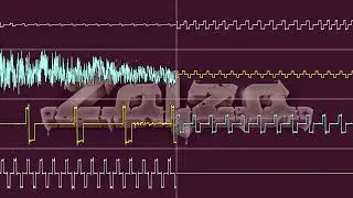 Zalza - Cherish (With a sample created) (Oscilloscope View)