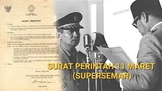 SEJARAH INDONESIA !! SUPERSEMAR !! Surat Perintah 11 Maret menurut Presiden Soekarno