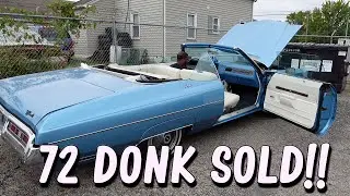 1972 CHEVROLET IMPALA CONVERTIBLE SOLD!!!