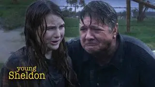 George Shields Missy From a Tornado | Young Sheldon