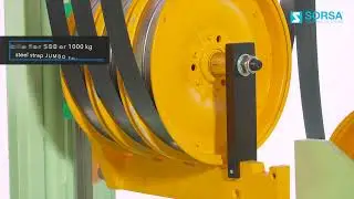 SORSA STRAPPING STEEL COILS MACHINE FBC 700 LD