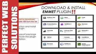 Web Development Tutorial : Learn How to use zen ( emmet ) coding easily in urdu 2017