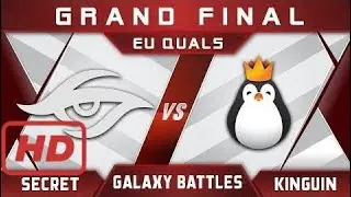 Secret vs Kinguin Grand Final Galaxy Battles 2018 Major EU Highlights Dota 2