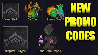 New Warframe Promo Codes! QTCC 2025 Glyphs & Floof!