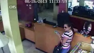 RAW: Video captures heist of $180,000 in diamonds
