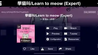 學貓叫/ Learn to meow pjsk (Expert 24)