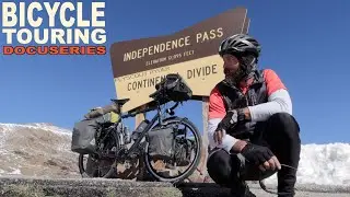 CYCLING THE 2ND HIGHEST PAVED PASS IN THE USA - INDEPENDENCE PASS - CYCLING USA 2 (EP 46)
