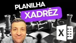 Jogo de xadrez no Excel