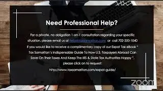 Expat Tax Preparation