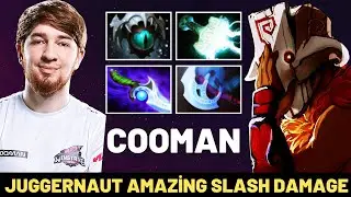COOMAN Juggernaut Amazing Slash Damage 7.31 Dota 2
