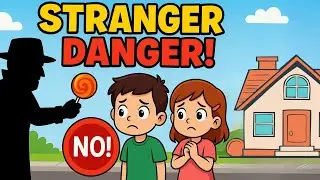 Stranger Danger for Kids | Don&rsquo;t Talk to Strangers | Urdu Safety Video