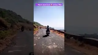 Pune to murud beach nonstop 170km #shorts #youtubeshorts
