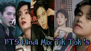 BTS Tik Tok Video.🔥#Bts Hindi Mix TikTok video. 🔥 Bts tik tok compilation video 😍. Kusu_Pari . ❤