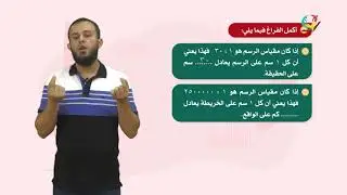 الرياضيات 7 - فصل 1 | مقياس الرسم