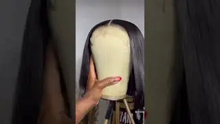 Blunt cut bob wigs #bluntcut #bobwig #closure #lacewigs