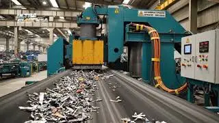 Massive Recycling Plant: Shredding Millions of Rickshaws