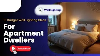 15 Budget Wall Lighting Ideas For Apartment Dwellers | Transform Your Space on a Budget | BricksBeam