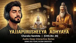 Yajjapurusheeya Adhyaya Cha.Su.25 | Charaka Samhita Explain | Audio Deep Guide | BAMS 2nd Year NCISM