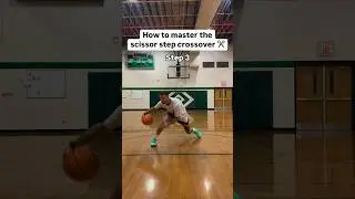 How to master the scissor step crossover ✂️🏀