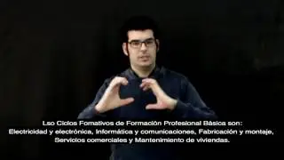 Video presentaci&oacute;n Lengua de Signos en el CIPFP Luis Su&ntilde;er Sanchis