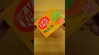 Пробую Редкий Японский Кит Кат  🍫🍈 #shorts