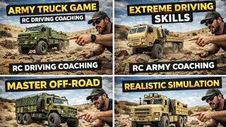RC Army Truck Extreme Off Road Driving 🚛 | Realistic Military Truck  2026