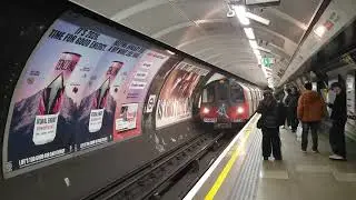 Northern line (95 Stock) arriving at Elephant and Castle 18/01/26 (4K)