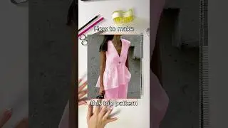 How to make this top pattern using a base block! #patternmaking #patterndrafting #sewingpattern