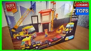 BLOCK TECH CONSTRUCTION SET SPEED BUILD !!!