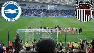 THE DREAM IS OVER!! | Grimsby v Brighton FA Cup vlog