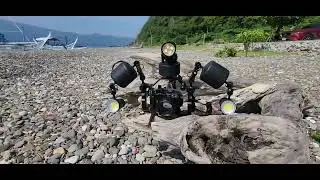 Cool Diving Gear,thankful customer feedback,use Asafee D16,DRC01 underwater photography flashlight