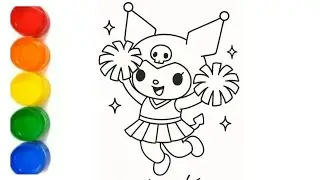 Kuromi | drawing and coloring for kids and toddlers
