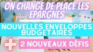 ON CHANGE DE PLACE MES EPARGNES : NOUVELLES ENVELOPPES BUDGETS, NOUVEAUX D&Eacute;FIS SUR LA BOUTIQUE !