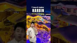 Harbin itinerary 7D6N.harbin in China #chinatravel #chinatrip #harbin #China