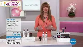 bareMinerals SuperSize Faux Tan Set
