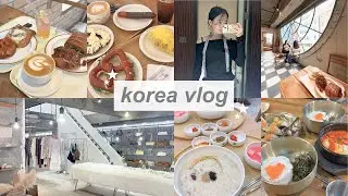 🧸 Корейский видеоблог ˚⊹₊⟡⋆ | ЛУЧШИЕ места для еды и шопинга + милые кафе + магазины одежды + вку...