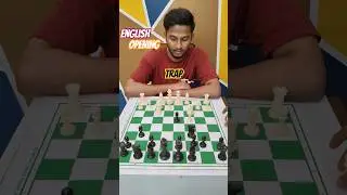English opening trap #chess #chessstrategy #chessopening #chesstactics #chesscom #games #youtube