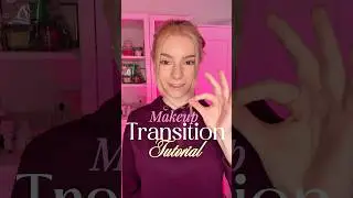 Makeup transition behind the scenes