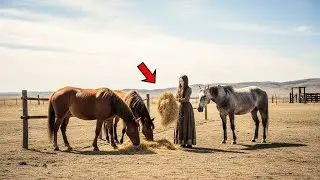 Quando O Fazendeiro Adoeceu, Ela Alimentou Seus Cavalos — E Ele Jamais Se Esqueceu De Sua Bondade.
