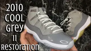 2010 COOL GREY JORDAN 11 RESTORATION