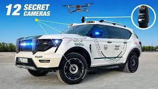 Ghiath Smart Patrol car: advanced technologies to enhance security in Morocco.#smartpatrol#police