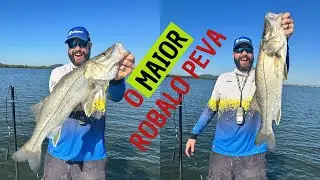 PEGUEI O MAIOR ROBALO PEVA DA MINHA VIDA!!! 😱