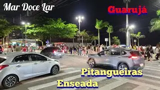 Guarujá lotado nessa noite de sábado
