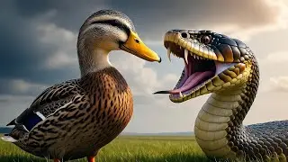 Giant Duck vs Snake &mdash; You Won&rsquo;t Believe Who Wins!