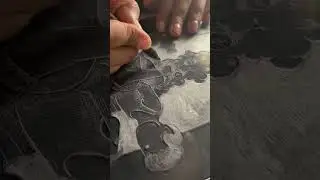 Drypoint |  printmaking process | #drypoint #printmaking #etching #printmaker