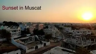 Sunset in Muscat with Online Traveler